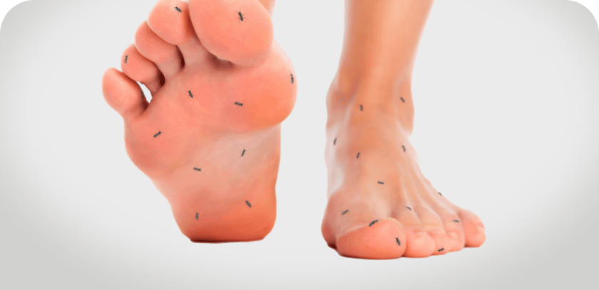 Poor circulation and numbness in foot treatments